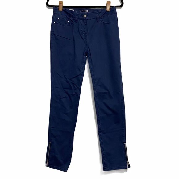 Tommy Hilfiger Blue Rome Regular Fit Pants - Picture 1 of 7